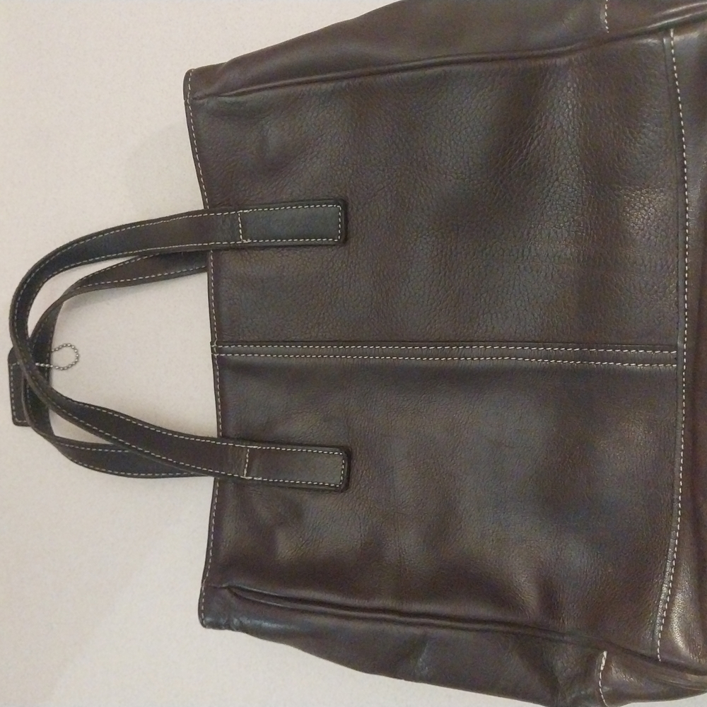 Coach Brown Leather Hand Bag